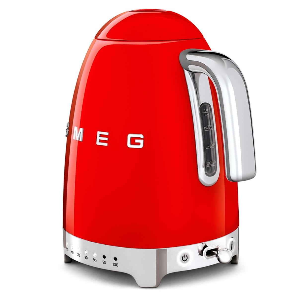 Jarro Elétrico Smeg Anni 50, Temperatura Variável e de 1,7 Litros Vermelho-3
