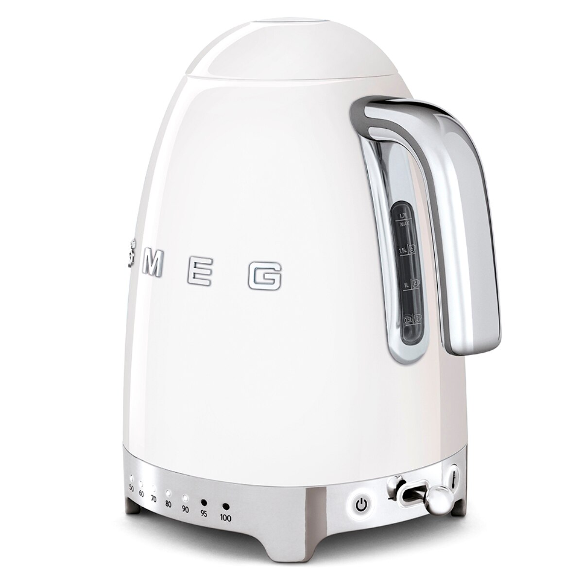 Jarro Elétrico Smeg Anni 50, Temperatura Variável e de 1,7 Litros Branco-3
