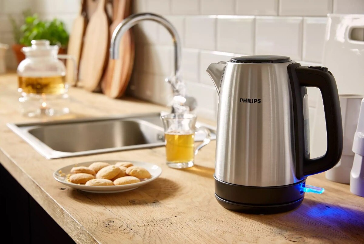 Jarro Elétrico Philips HD9350/90 Daily Collection de 2200 W e Capacidade de 1,7 Litros - Inox Inox-4