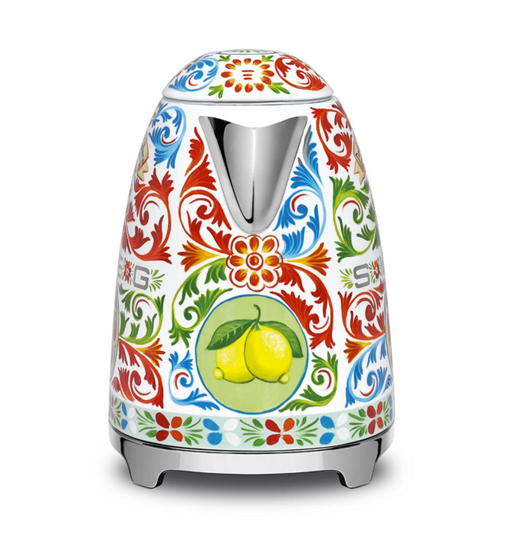 Jarro Elétrico Smeg Anni 50 KLF03DGEU Dolce&Gabbana Sicily Is My Love de 2400 W e de 1,7 Litros - Multicor Multicolor-2
