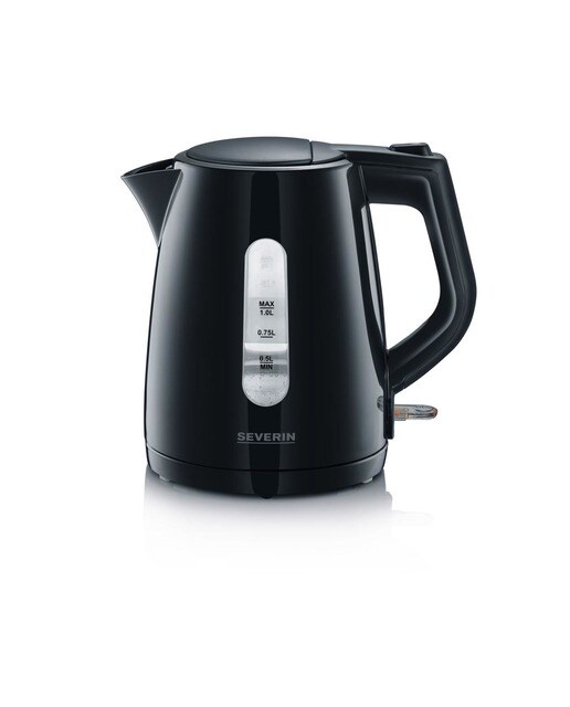 Jarro Elétrico Severin WK 3410 de 2200 W e Capacidade de 1 Litro - Preto Preto-1