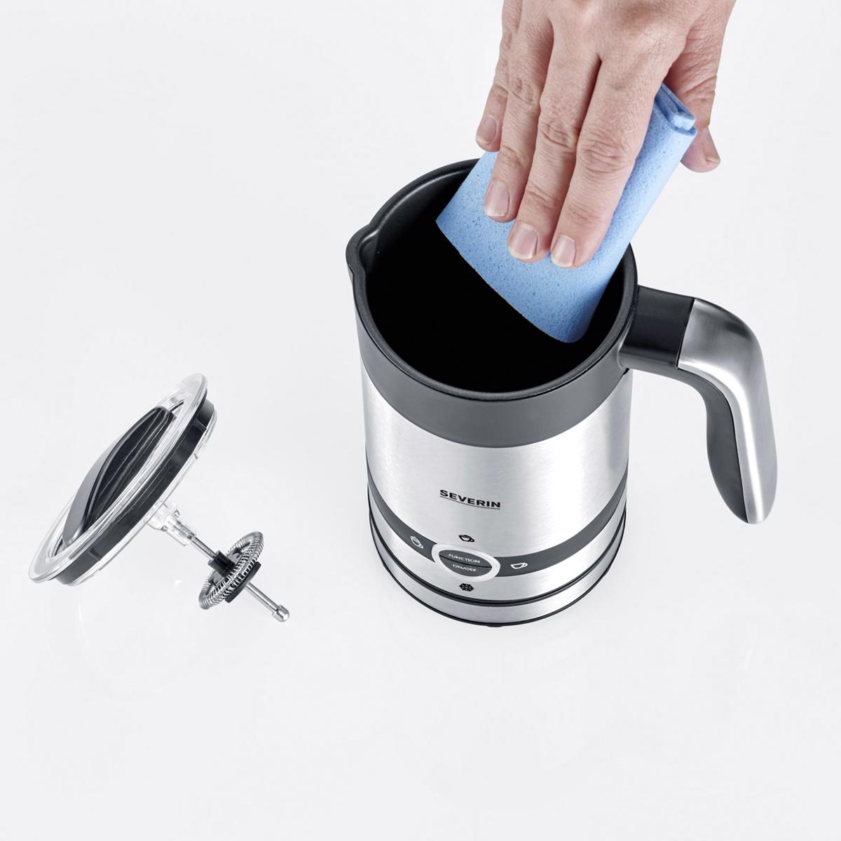 Batedor de Leite Severin SM 3584 de 450 W e de 200 ml - Aço Inox Aço inoxidável-6