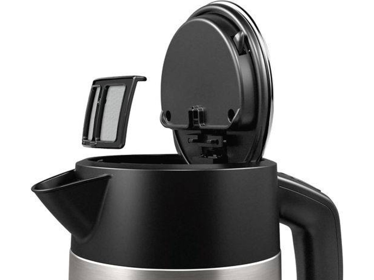 Jarro Elétrico Bosch DesignLine TWK4P440 de 1,7 L - Inox e Preto Inox/Preto-6
