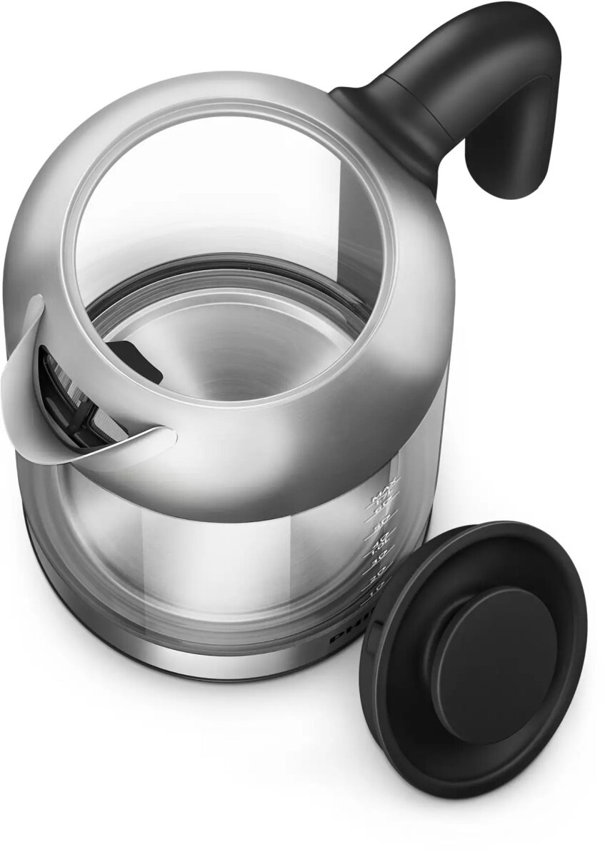 Jarro Elétrico Philips Series 5000 HD9339/80 de 2200 W e Capacidade de 1,7 L - Vidro e Inox Preto-3
