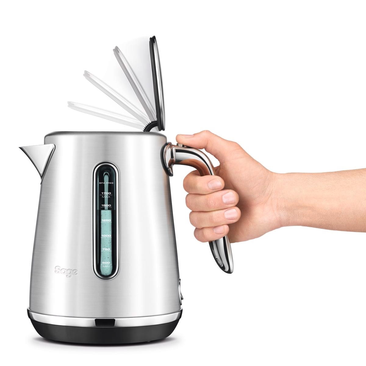 Jarro Elétrico Sage The Soft Top Luxe SKE735BSS4EEU1 Luxe Kettle de 2400 W e Capacidade de 1,7 Litros - Aço Inox Escovado Aço inoxidável-3