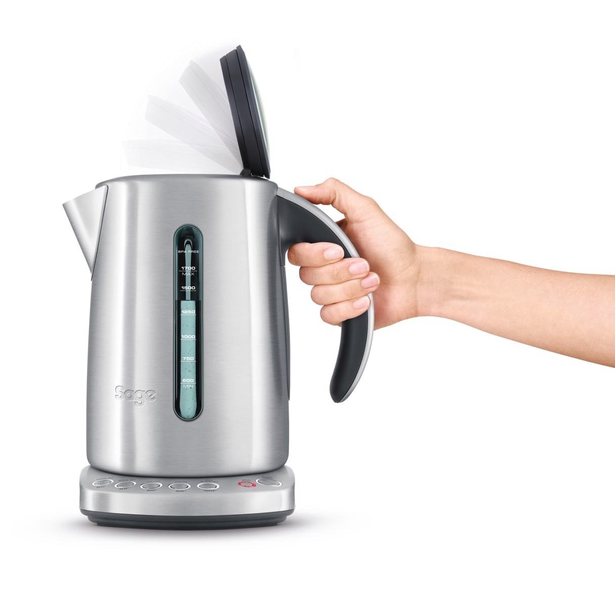 Jarro Elétrico Sage The Smart Kettle SKE825BSS3EEU1 de 2400 W e Capacidade de 1,7 Litros - Aço Inox Escovado Aço inoxidável-3