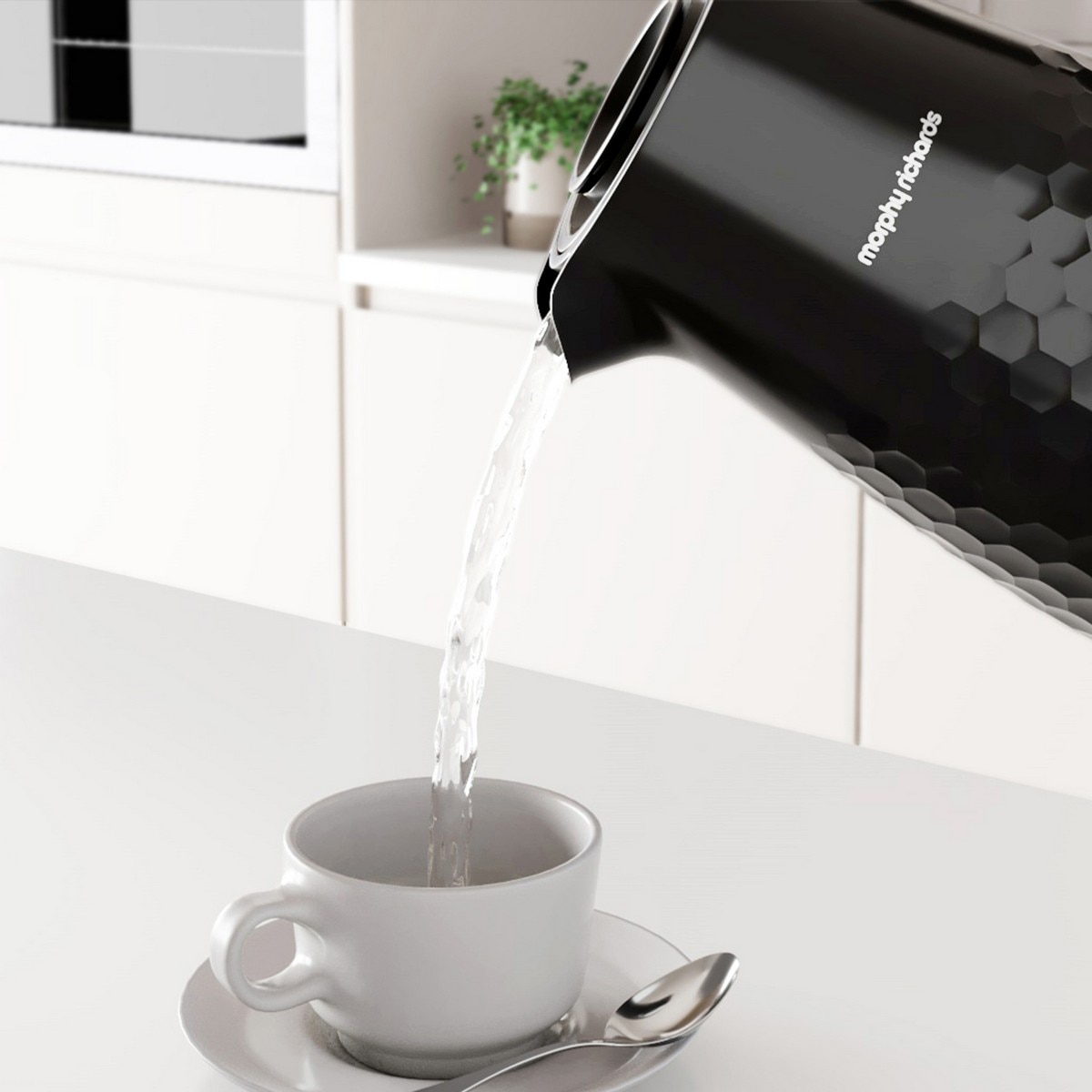 Jarro Elétrico Morphy Richards Linha Hive 108271 de 3000 W e Capacidade de 1,5 Litros - Preto Preto-2
