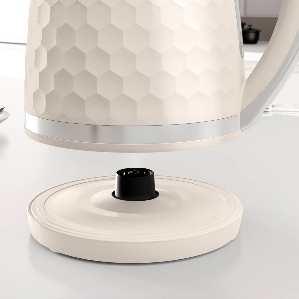 Jarro Elétrico Morphy Richards Linha Hive 108272 de 3000 W e Capacidade de 1,5 Litros - Creme Creme-6