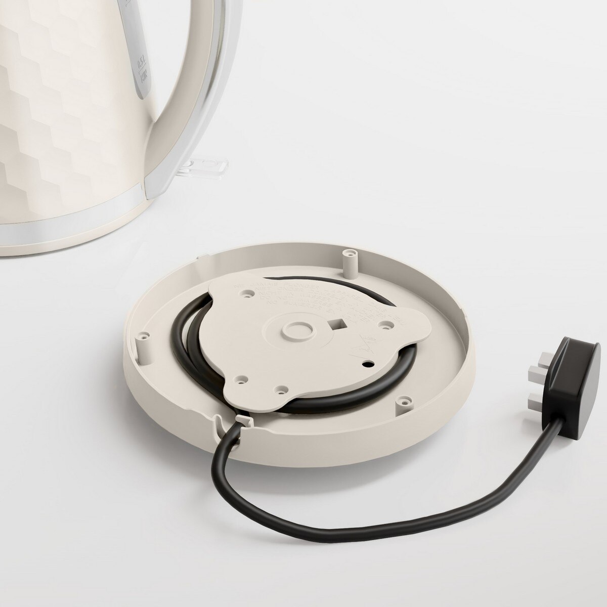 Jarro Elétrico Morphy Richards Linha Hive 108272 de 3000 W e Capacidade de 1,5 Litros - Creme Creme-7