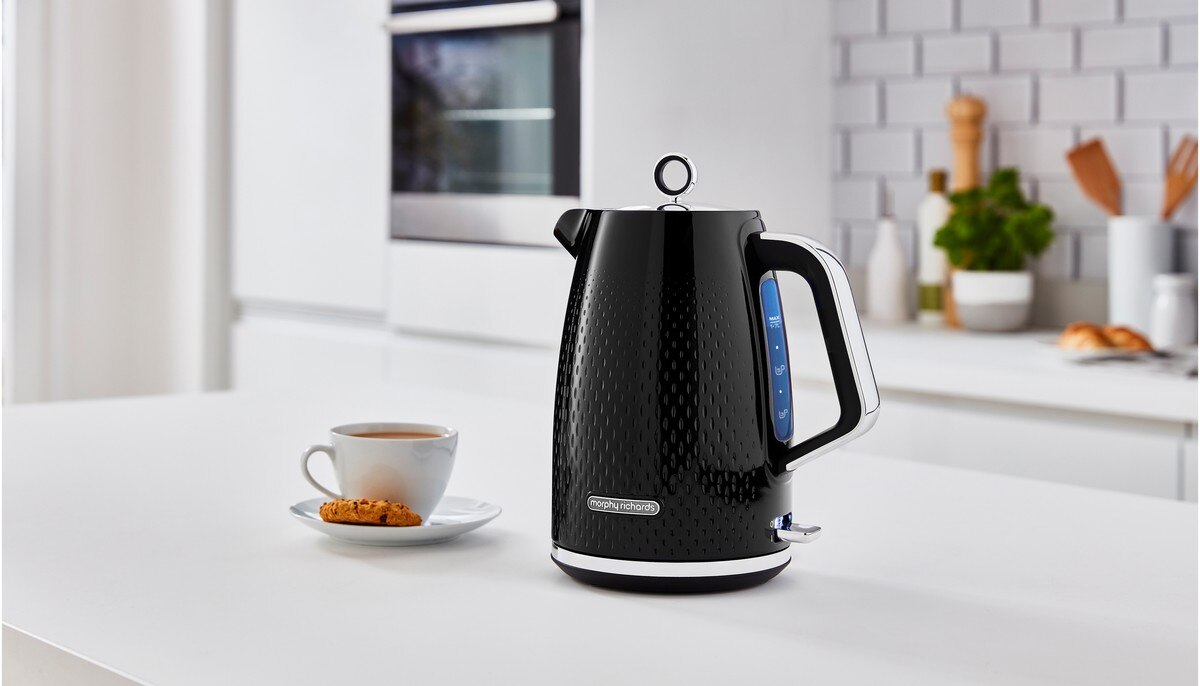 Jarro Elétrico Morphy Richards Linha Verve 103010 de 1,7 L - Preto Preto-6