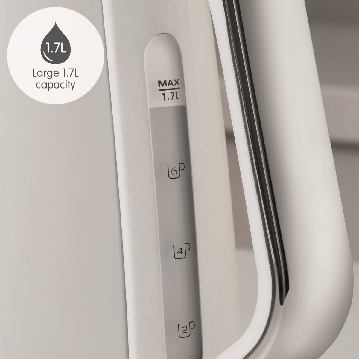 Jarro Elétrico Morphy Richards Linha Ilumination 108021 de 3000 W e Capacidade de 1,7 Litros - Branco Branco-5