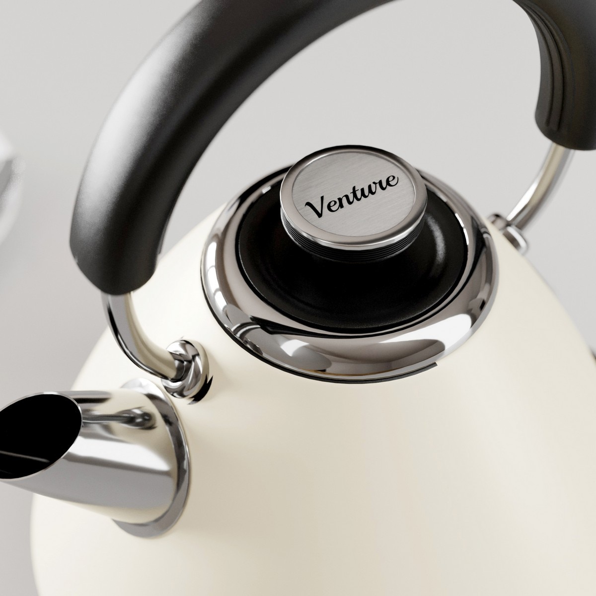 Jarro Elétrico Morphy Richards Linha Venture Pyramid 100132 de 2200 W e Capacidade de 1,5 Litros - Creme Creme-2