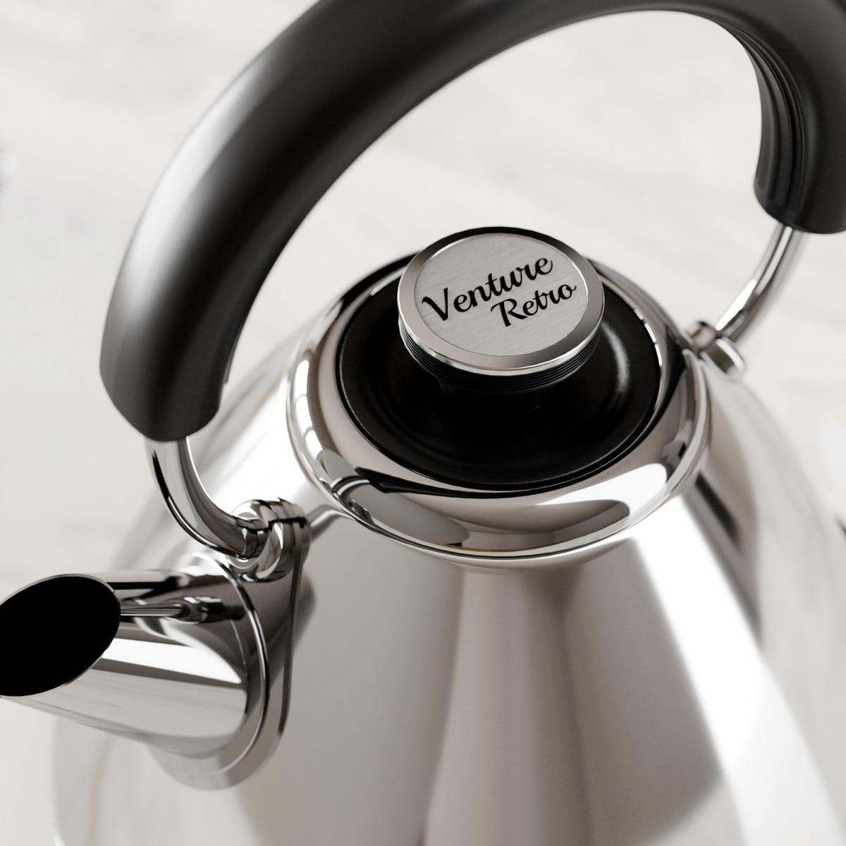 Jarro Elétrico Morphy Richards Linha Venture Pyramid 100330 de 2200 W e Capacidade de 1,5 Litros - Inox Cromado Inox-2