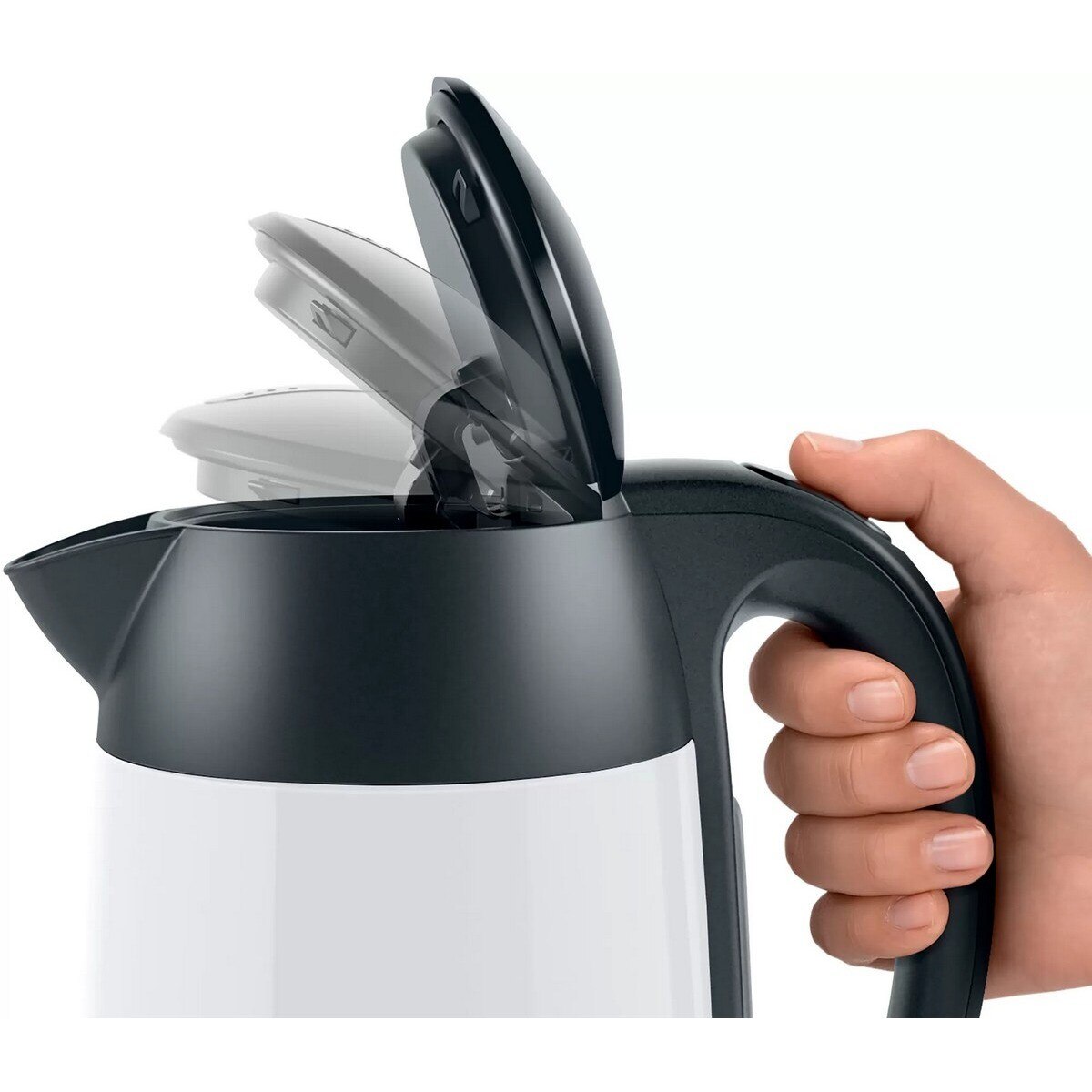 Jarro Elétrico DesignLine Bosch TWK3P421 de 2400 W e Capacidade de 1,7 Litros - Branco Branco-3