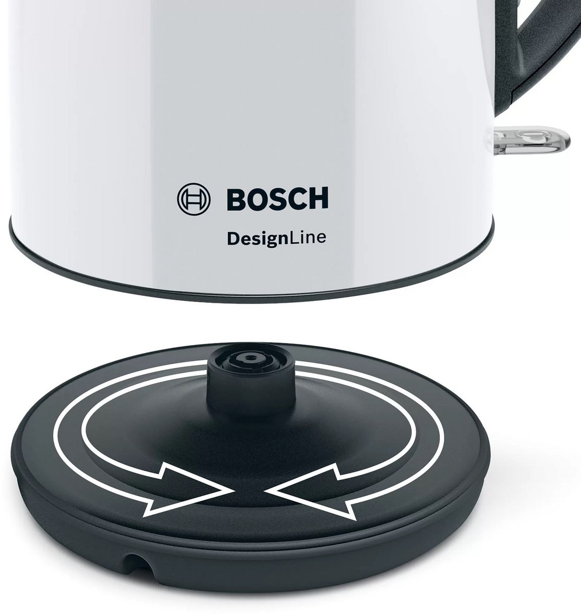 Jarro Elétrico DesignLine Bosch TWK3P421 de 2400 W e Capacidade de 1,7 Litros - Branco Branco-7