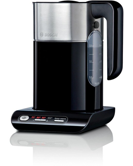 Jarro Elétrico Bosch Styline TWK8613P de 2400 W e Capacidade de 1,5 L - Preto Preto-1