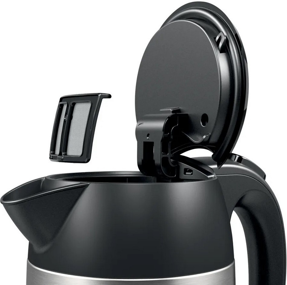 Jarro Elétrico Bosch DesignLine TWK3P420 de 2400 W e de 1,7 Litros - Inox Inox-3