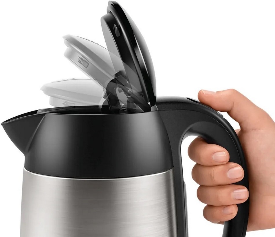 Jarro Elétrico Bosch DesignLine TWK3P420 de 2400 W e de 1,7 Litros - Inox Inox-4