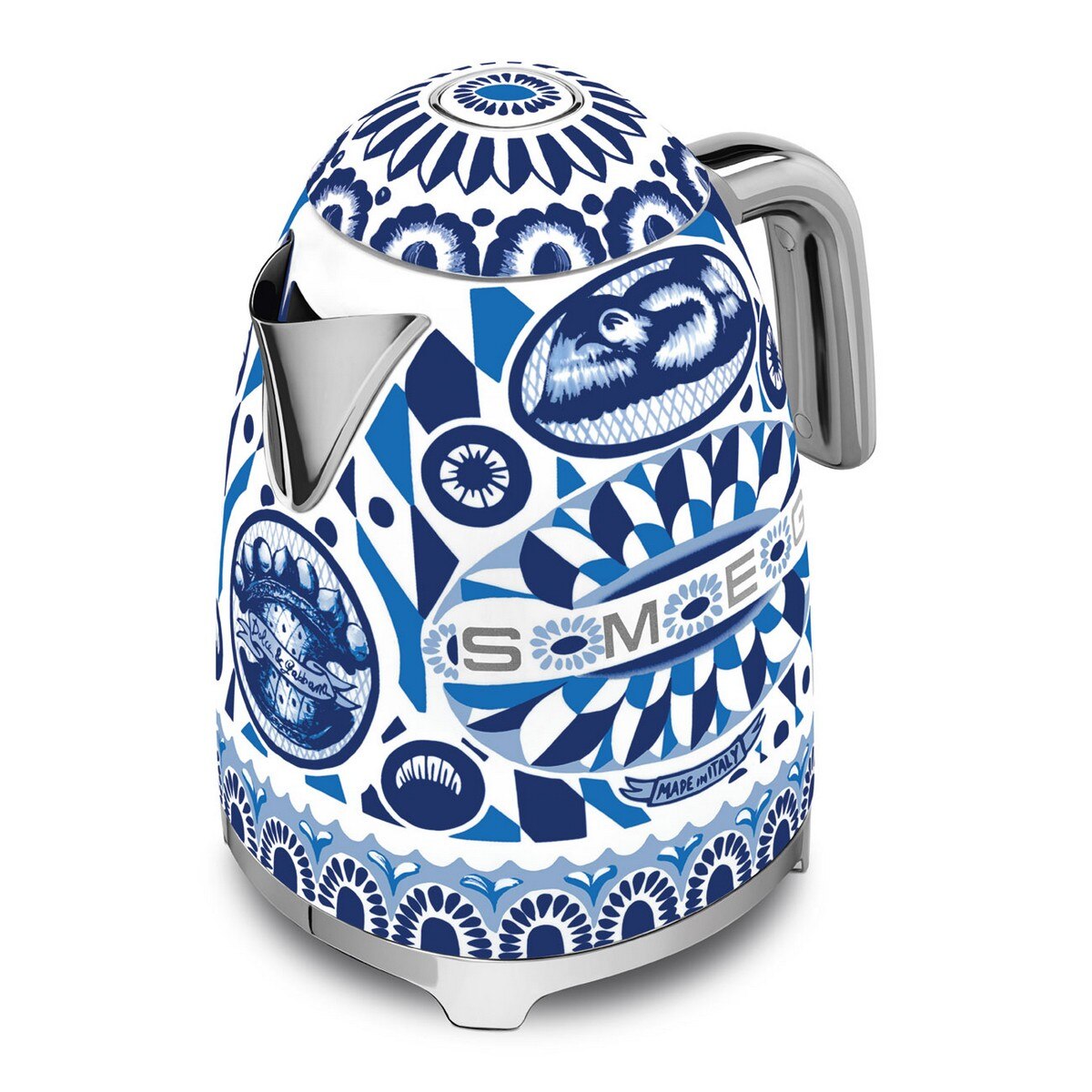 Jarro Elétrico Smeg Anni 50 Dolce&Gabanna KLF03DGBEU de 2400 W e de 1,7 Litros - Blu Mediterraneo 5