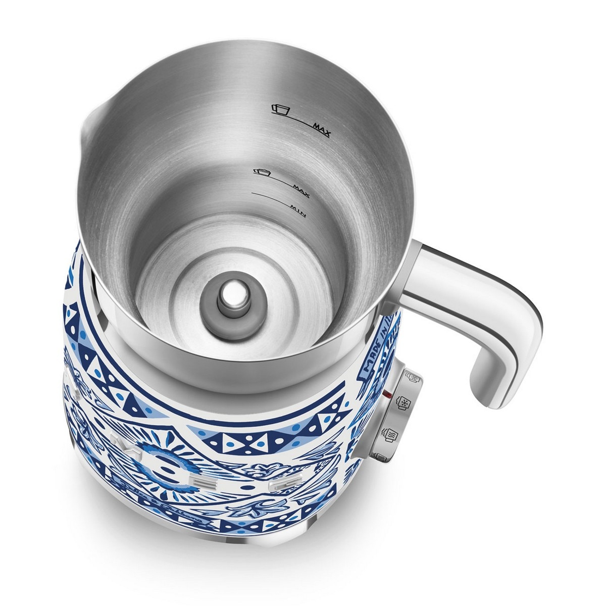 Batedor de Leite Barista Smeg Anni 50 Dolce&Gabanna MFF11WHEU de 500 W - Blu Mediterraneo 6