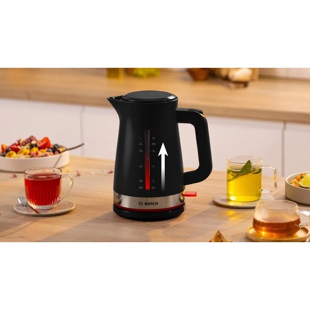 Jarro Elétrico Bosch MyMoment TWK4M223 de 2400 W e de 1,7 Litros - Preto Preto-2
