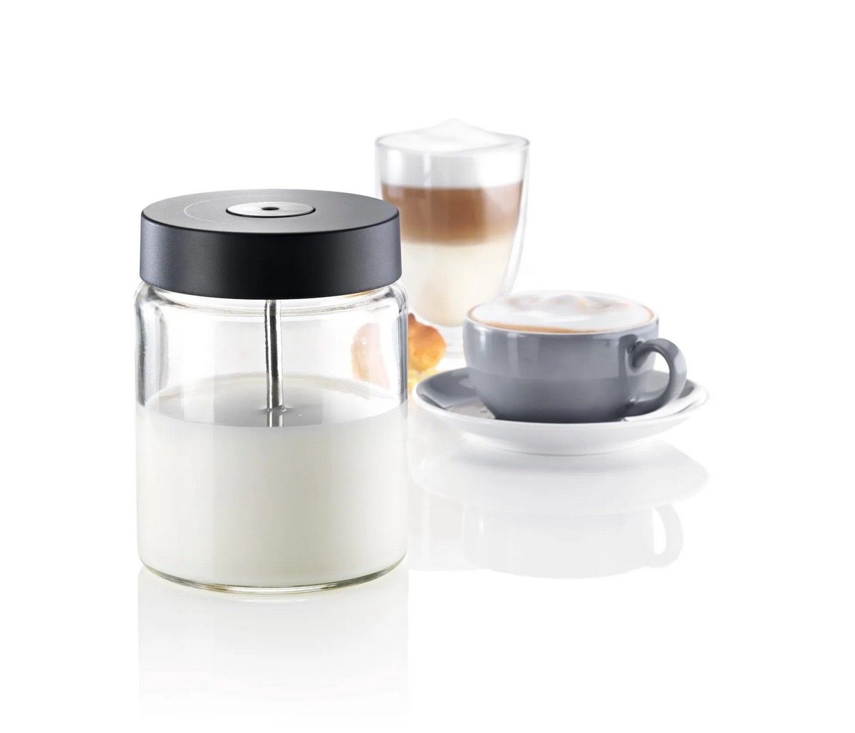 Jarro de Leite Miele MB- CM- G de 700 ml - Vidro Transparente-3