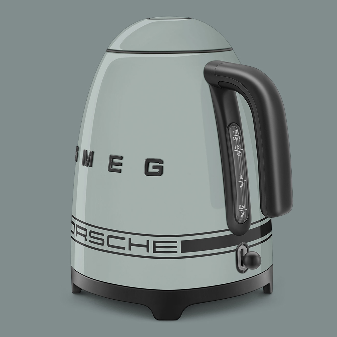 Jarro Elétrico Smeg Porsche KLF03 de 1,7 Litros - Shade Green 2