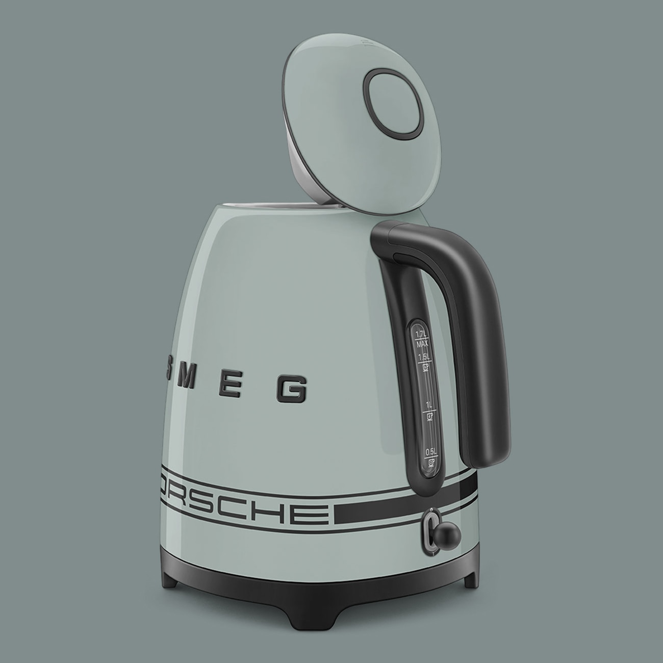 Jarro Elétrico Smeg Porsche KLF03 de 1,7 Litros - Shade Green 8
