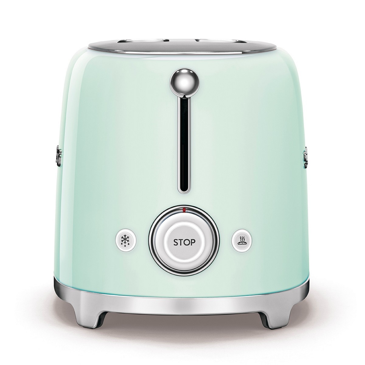 Torradeira Smeg Anni 50 de 950 W com 2 Fendas Curtas Verde Água-3