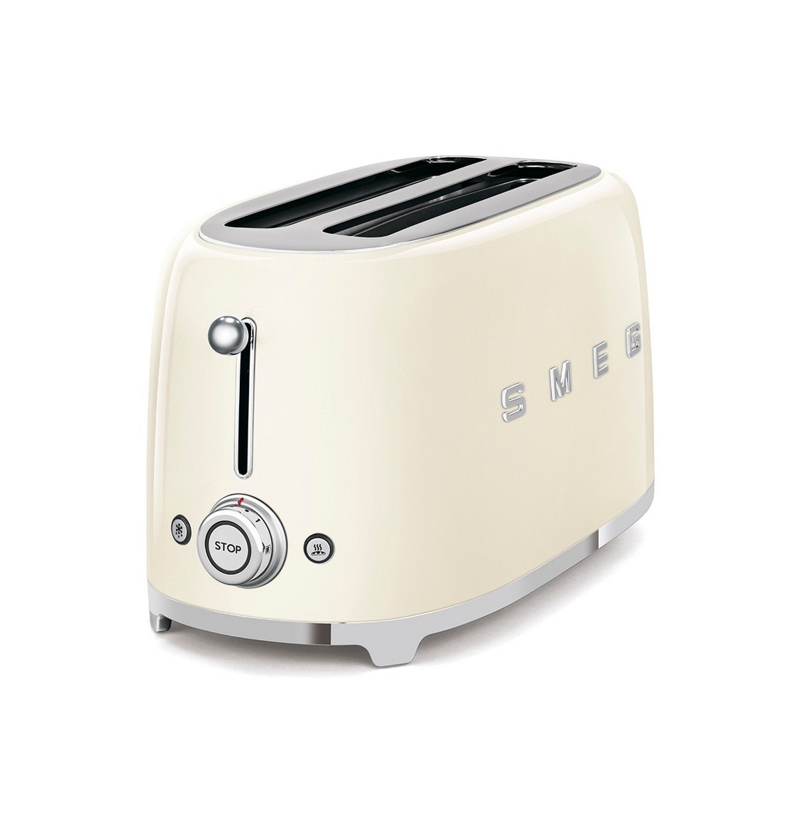 Torradeira Smeg Anni 50 TSF02CREUde 1500 W com 2 Fendas Longas - Creme Polido Creme-2