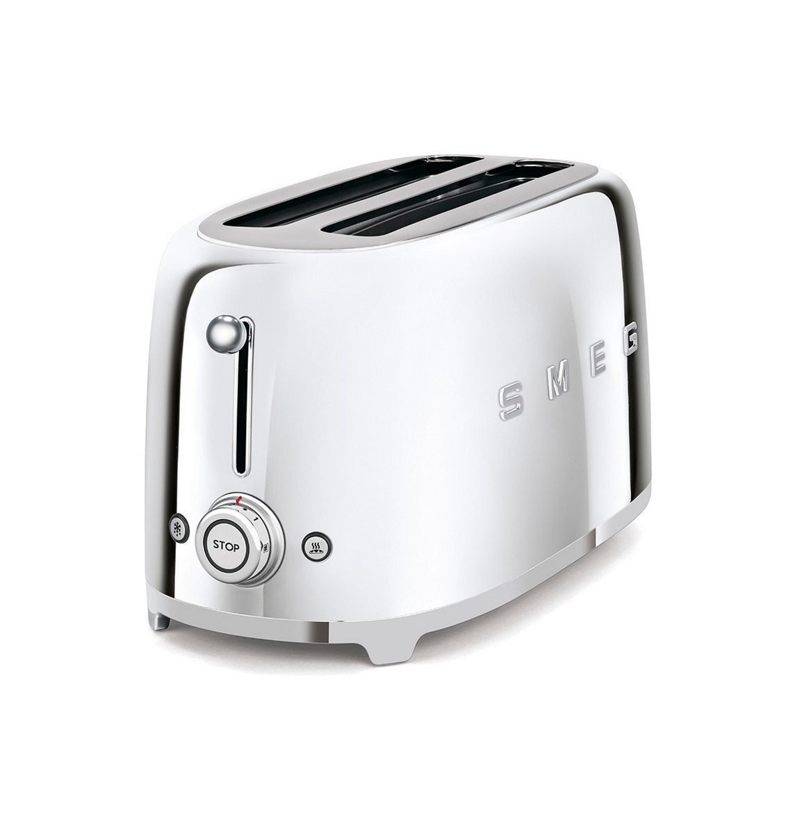 Torradeira Smeg Anni 50 de 1500 W com 2 Fendas Longas Cromado-2