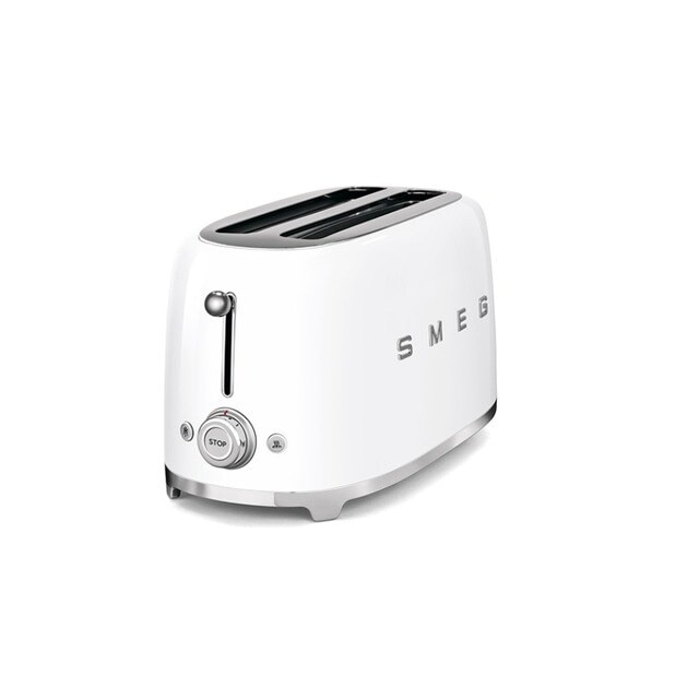 Torradeira Smeg Anni 50 de 1500 W com 2 Fendas Longas Branco-2