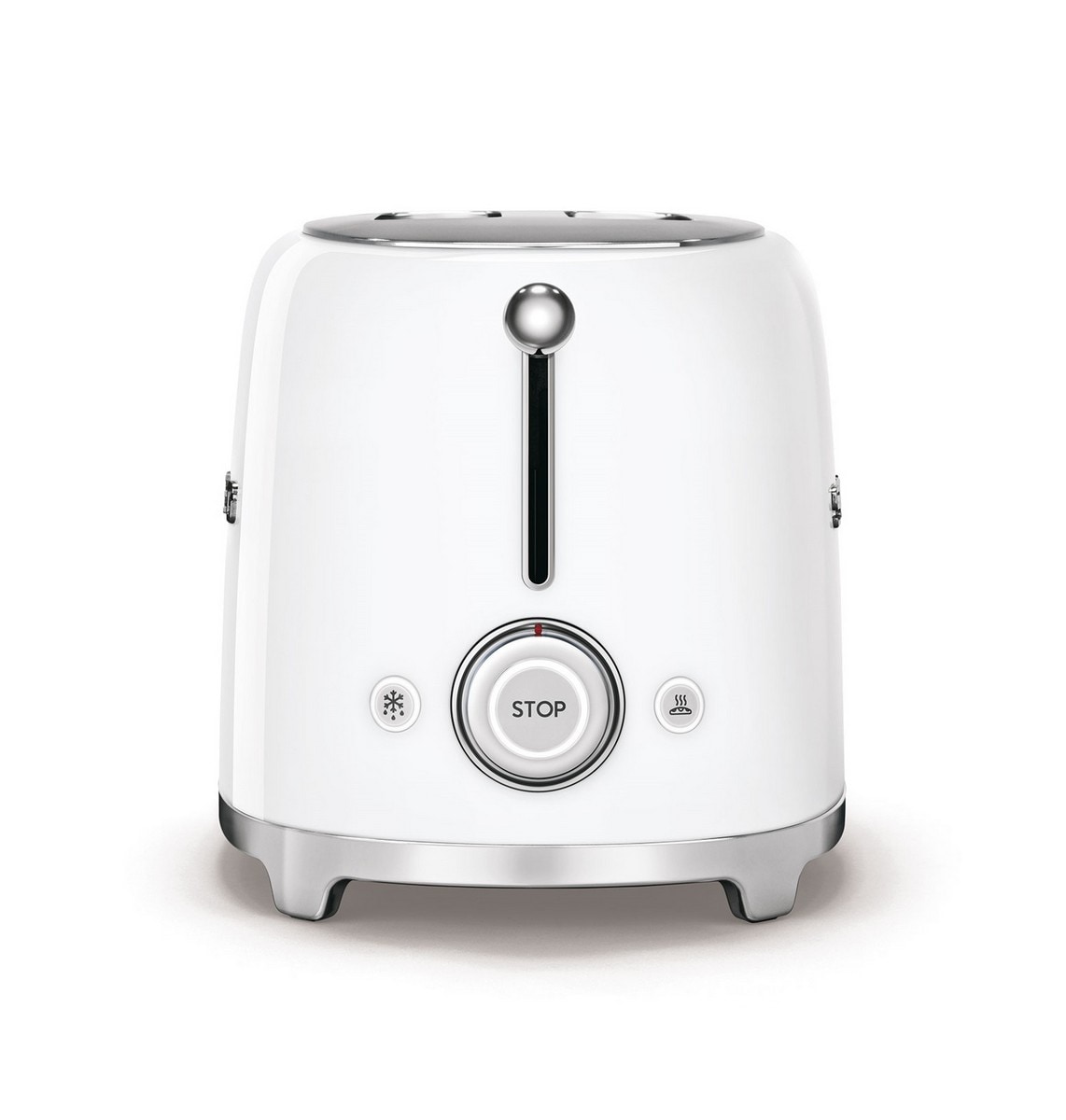 Torradeira Smeg Anni 50 de 1500 W com 2 Fendas Longas Branco-3