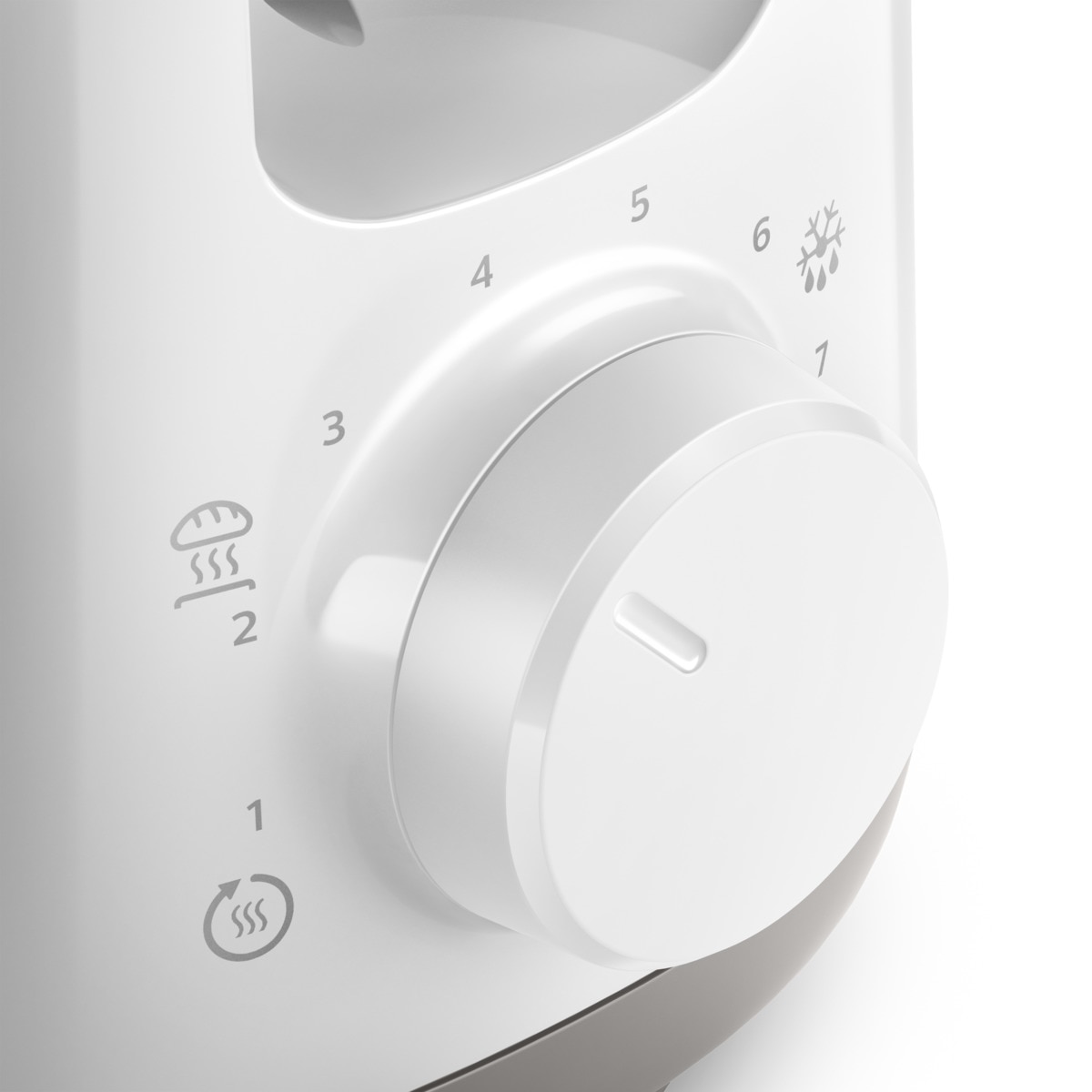 Torradeira Philips HD2590/00 Daily Collection de 1030 W com 1 Fenda Longa - Branco Branco-6
