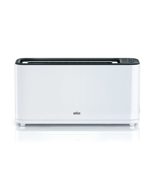 Torradeira Braun HT3100WH PurEase de 1000 W com 1 Fenda Longa - Branco Branco-1