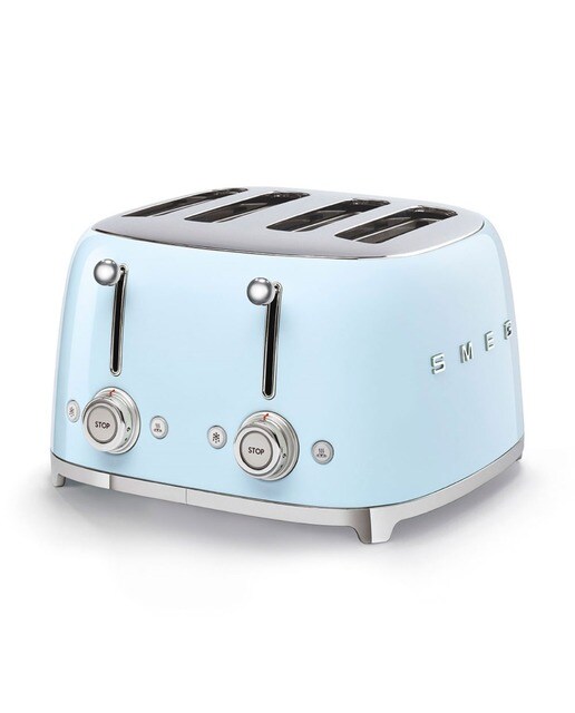 Imagem 0 de Torradeira Smeg Anni 50 de 2000 W com 4 Fendas Curtas