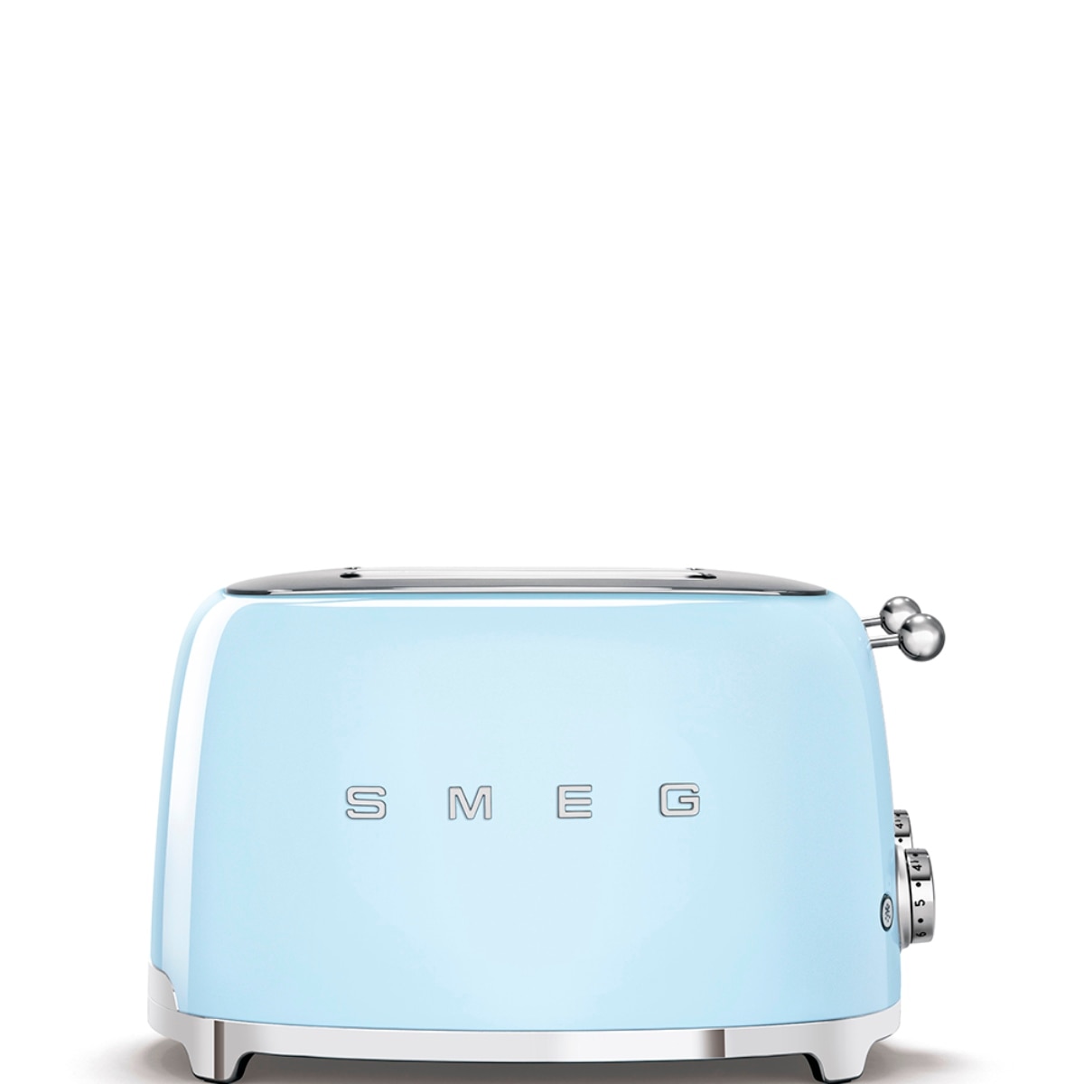 Torradeira Smeg Anni 50 de 2000 W com 4 Fendas Curtas Azul Céu-5