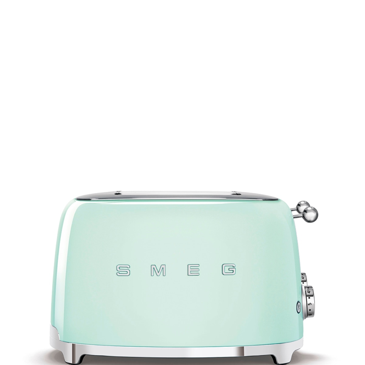 Torradeira Smeg Anni 50 de 2000 W com 4 Fendas Curtas Verde Água-3