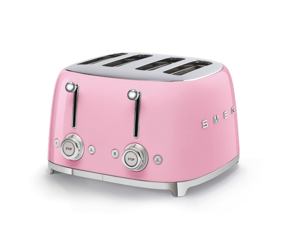 Imagem 0 de Torradeira Smeg Anni 50 de 2000 W com 4 Fendas Curtas