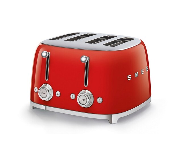 Imagem 0 de Torradeira Smeg Anni 50 de 2000 W com 4 Fendas Curtas