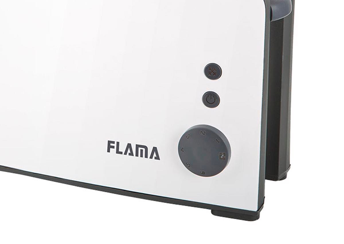 Torradeira Flama 958FL de 1000 W com 1 Fenda Longa - Branco Branco-3