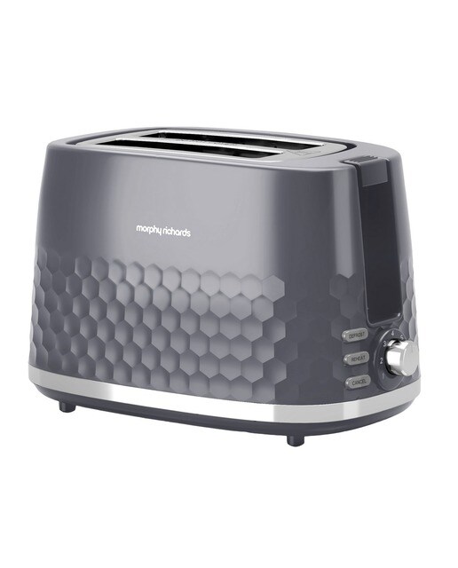 Imagem 0 de Torradeira Morphy Richards 220033 Linha Hive de 850 W com 2 Fendas Curtas - Cinzento