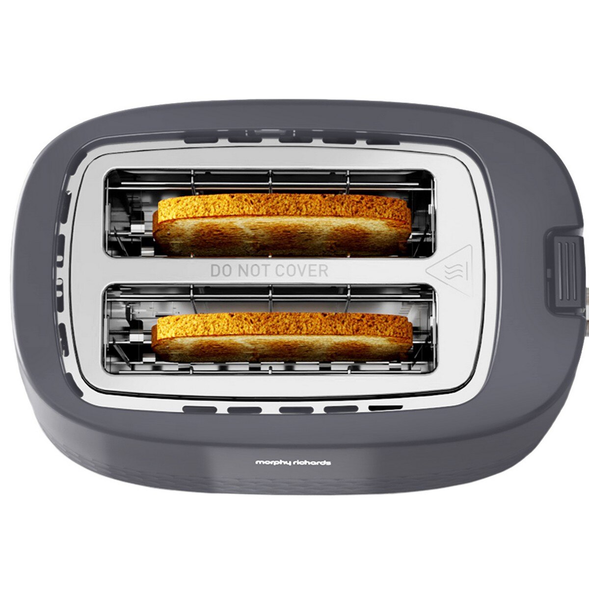 Torradeira Morphy Richards 220033 Linha Hive de 850 W com 2 Fendas Curtas - Cinzento Cinzento-4