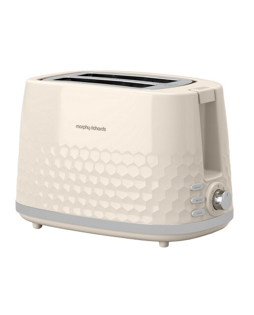 Imagem 0 de Torradeira Morphy Richards 220032 Linha Hive de 850 W com 2 Fendas Curtas - Creme