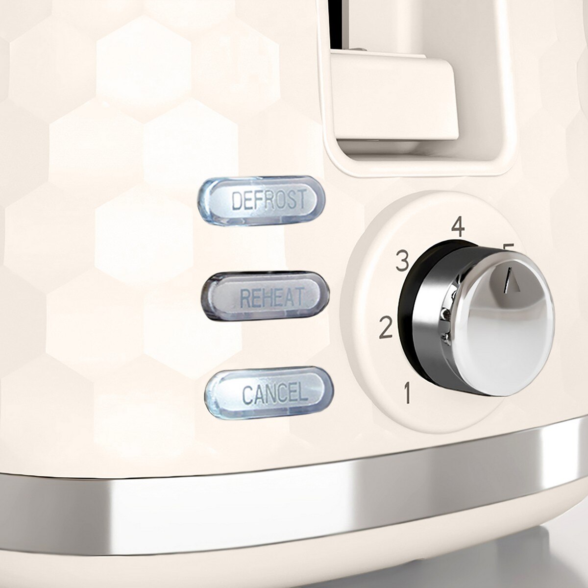 Torradeira Morphy Richards 220032 Linha Hive de 850 W com 2 Fendas Curtas - Creme Creme-3