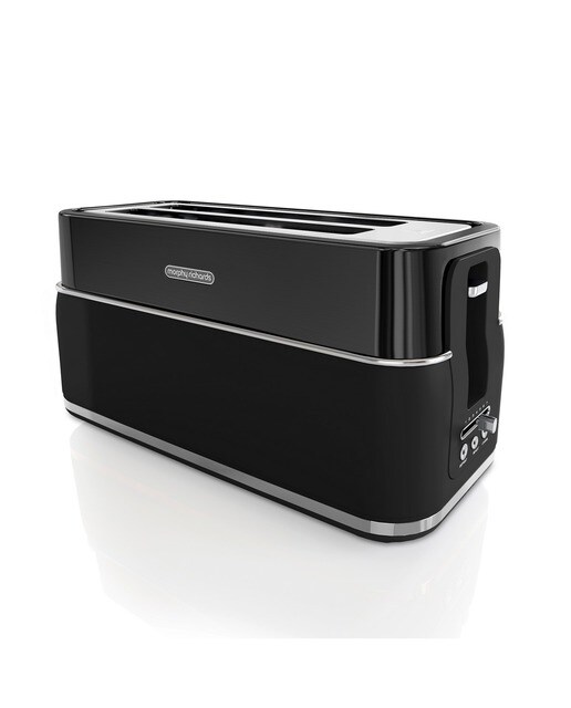 Torradeira Morphy Richards 245744 Linha Signature Opulent Long Slot de 1750 W com 2 Fendas Longas - Preto Preto-1