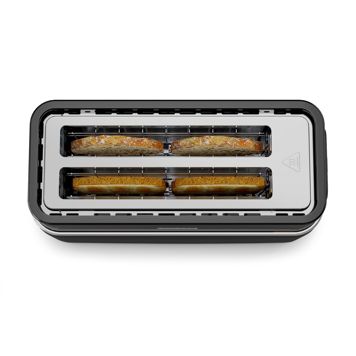 Torradeira Morphy Richards 245744 Linha Signature Opulent Long Slot de 1750 W com 2 Fendas Longas - Preto Preto-7