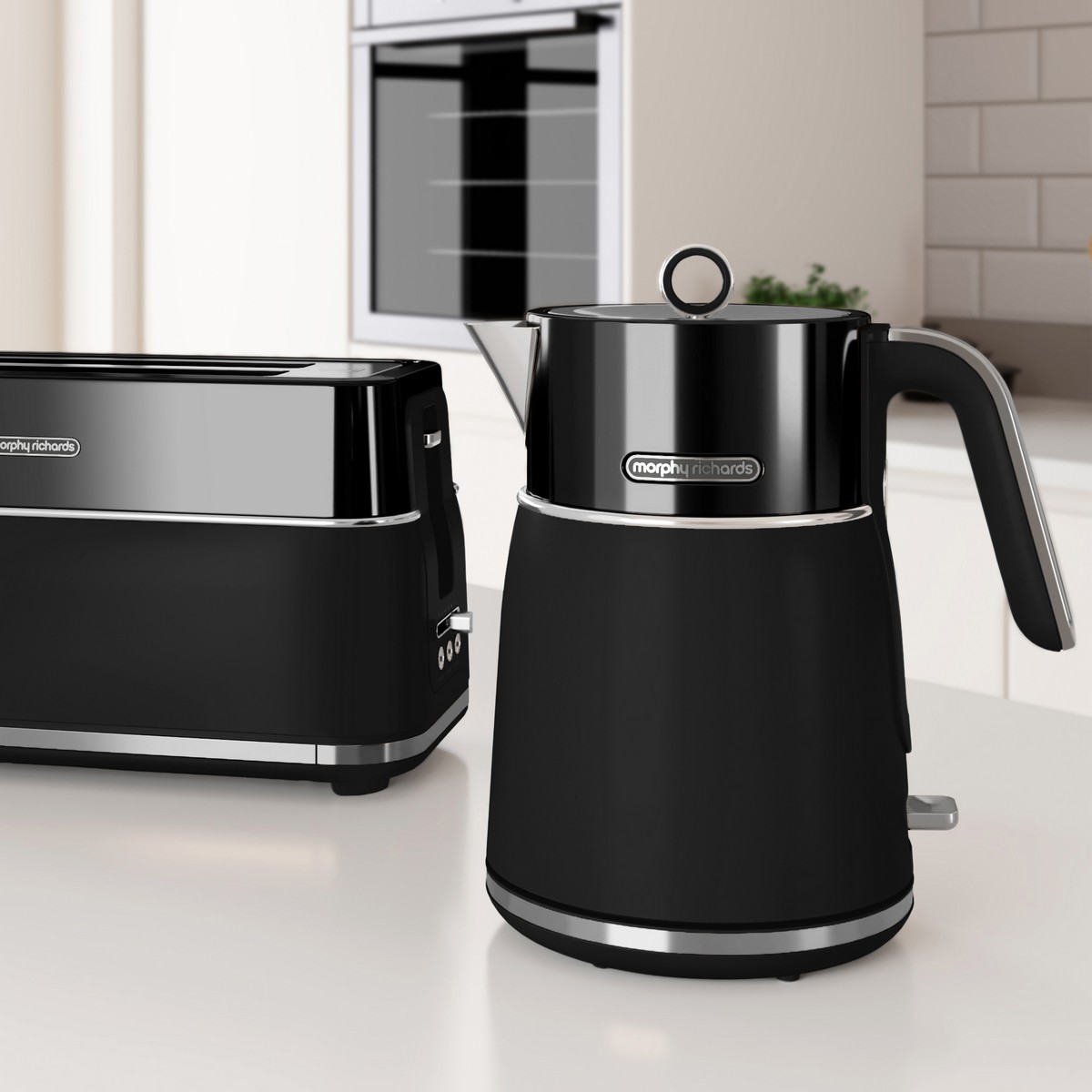 Torradeira Morphy Richards 245744 Linha Signature Opulent Long Slot de 1750 W com 2 Fendas Longas - Preto Preto-9