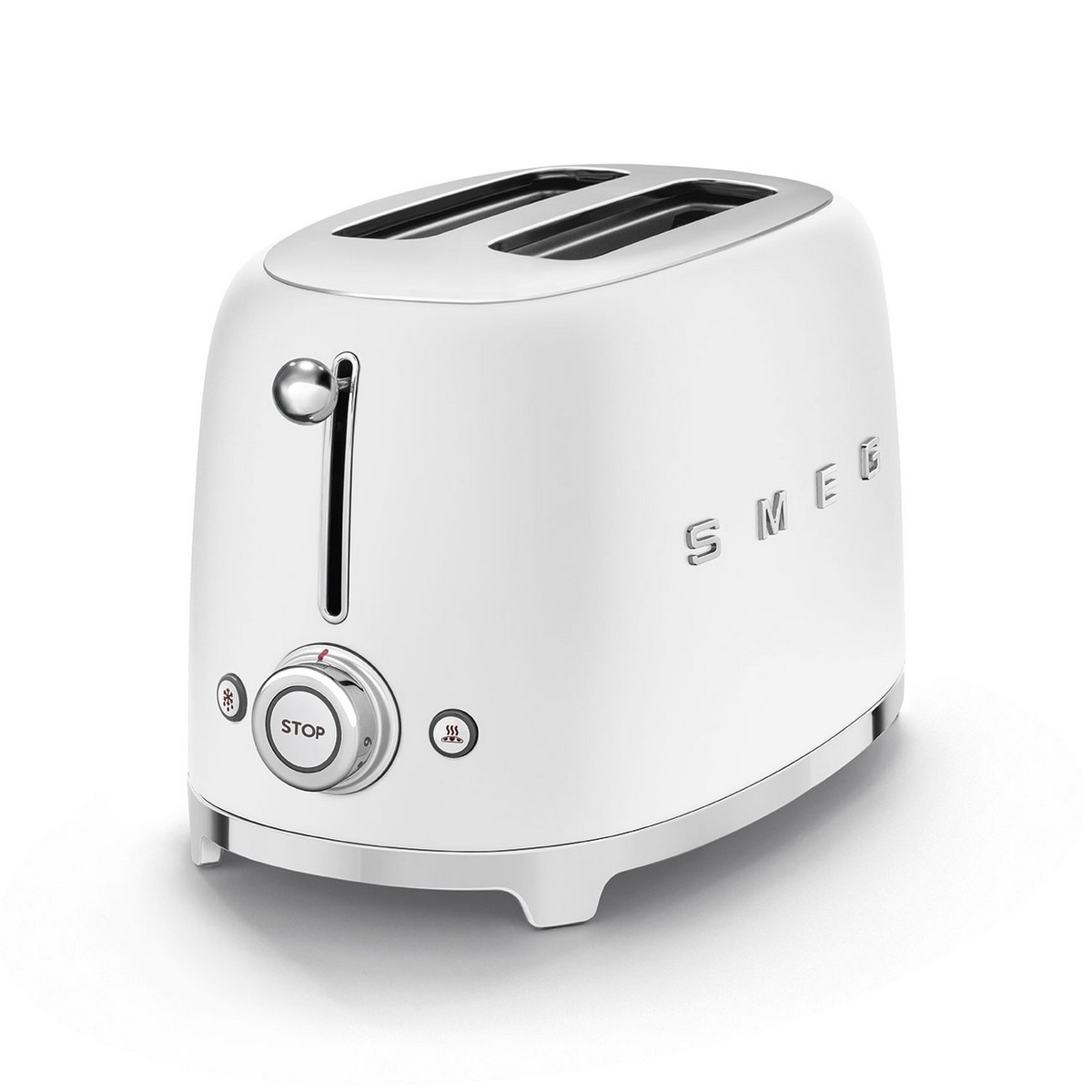 Torradeira Smeg Anni 50 TSF01WHMEU de 950 W com 2 Fendas Curtas - Branco Mate Branco mate-3