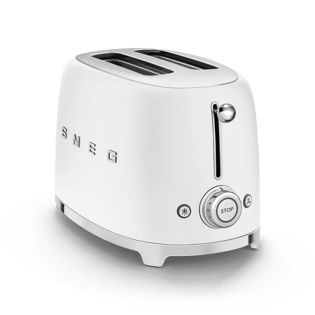 Torradeira Smeg Anni 50 TSF01WHMEU de 950 W com 2 Fendas Curtas - Branco Mate Branco mate-6